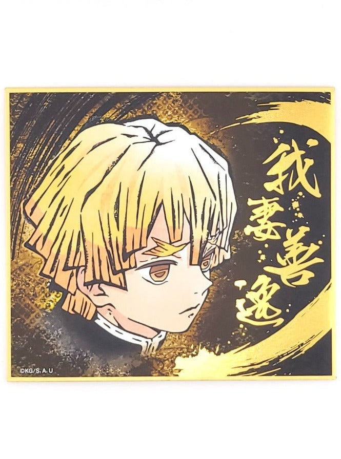 Demon Slayer Zenitsu Shikishi