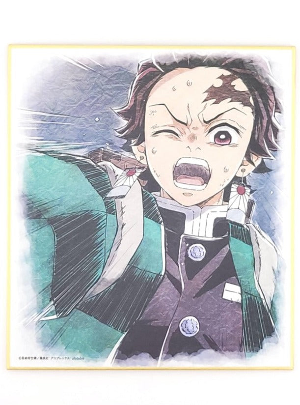 Demon Slayer Tanjiro Shikishi