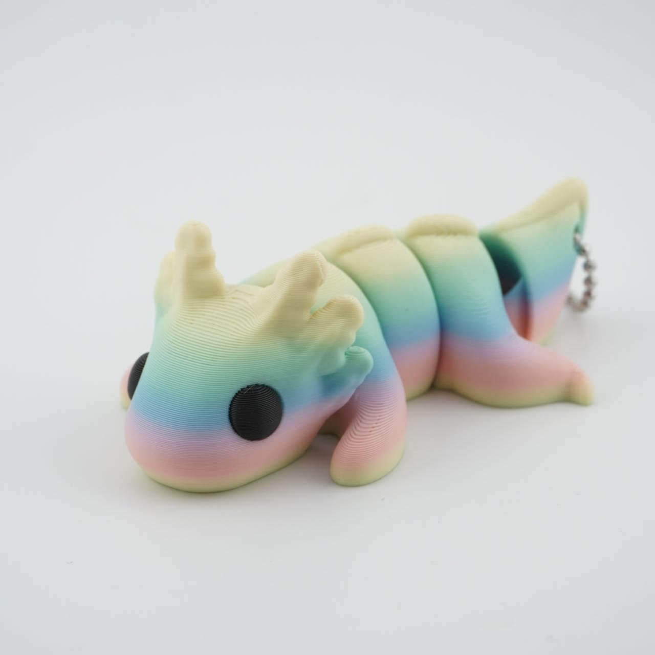 Baby Axolotl 3D Druck Fidget 8cm Figur / Anhänger (Farbauswahl)