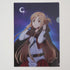 Sword Art Online Asuna A4 Clearfile / Poster