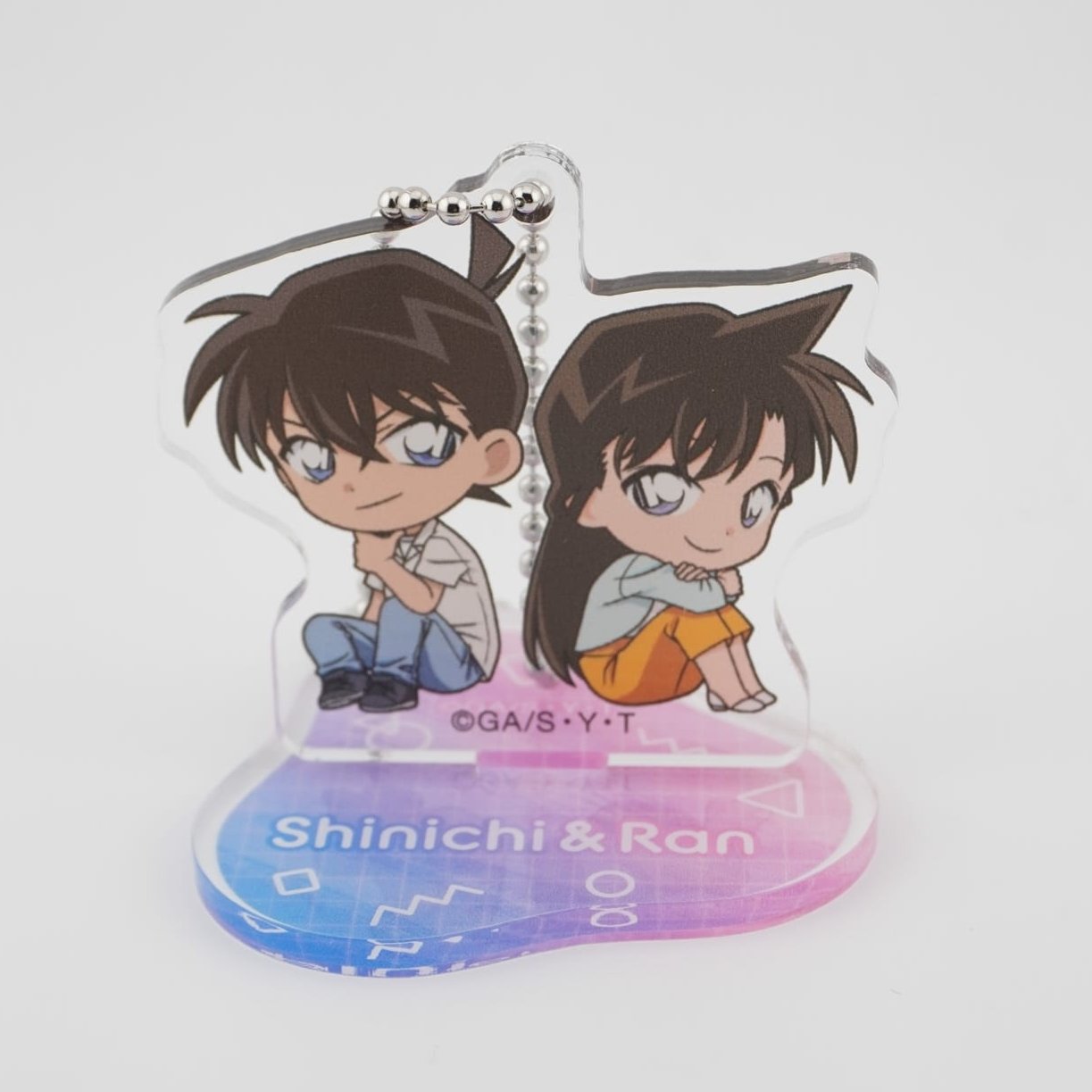 Detektiv Conan Shinichi & Ran 5cm Aufsteller/Anhänger