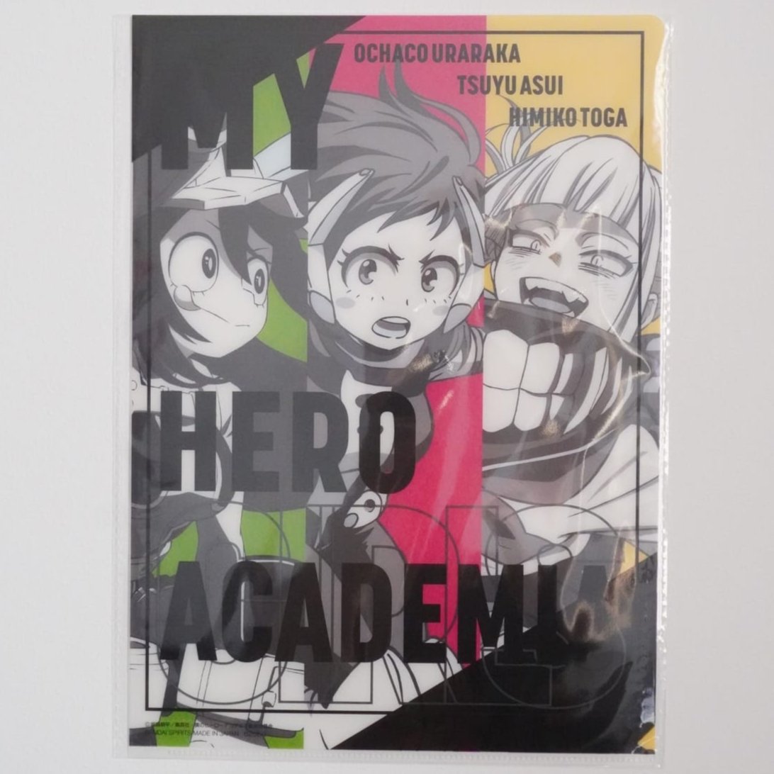 My Hero Academia Ochako, Tsuyu & Toga A4 Clearfile / Poster