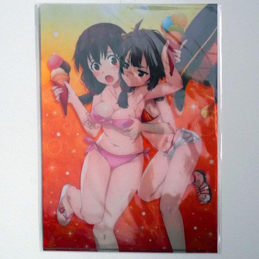 Konosuba A4 Clearfile / Poster