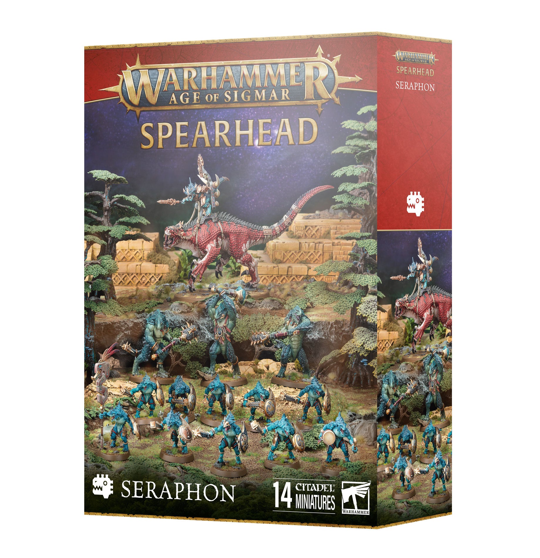 WARHAMMER AGE OF SIGMAR: Speerspitze Der Seraphon (DEUTSCH)