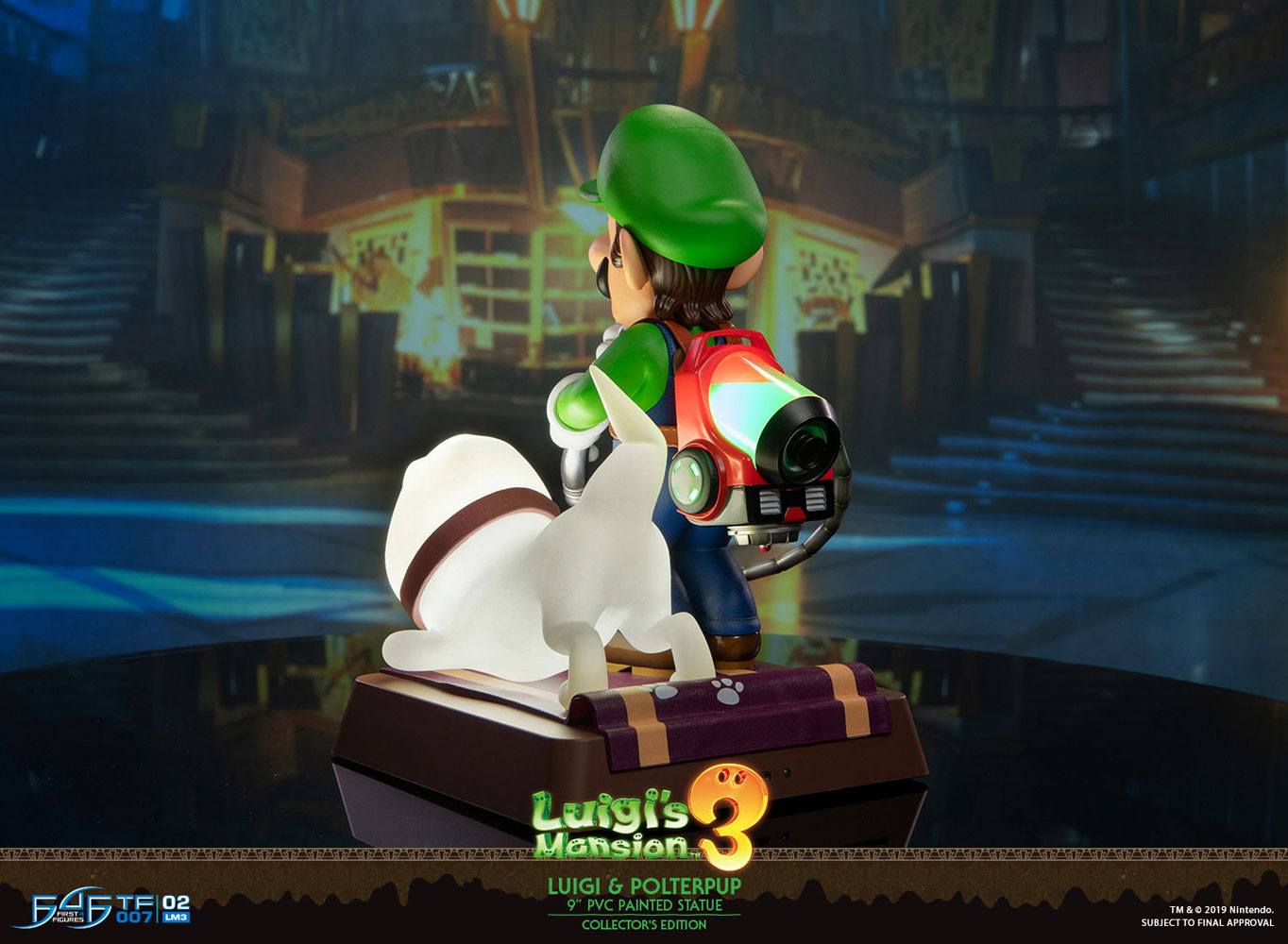 Luigi's Mansion 3 Collector's Edition 23 cm Statue (beschädigte Verpackung) (ohne Batterie)