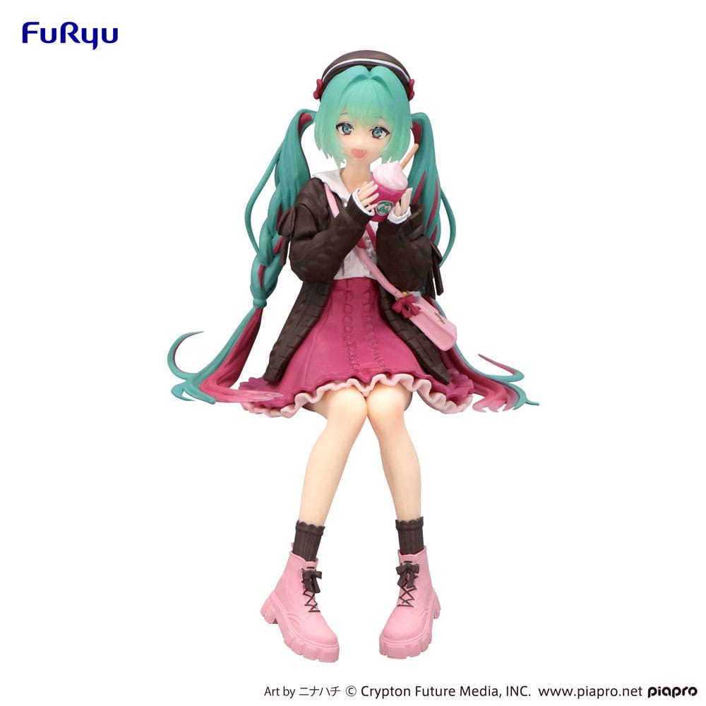 Hatsune Miku Autumn Date Pink Color Ver. 14cm Statue