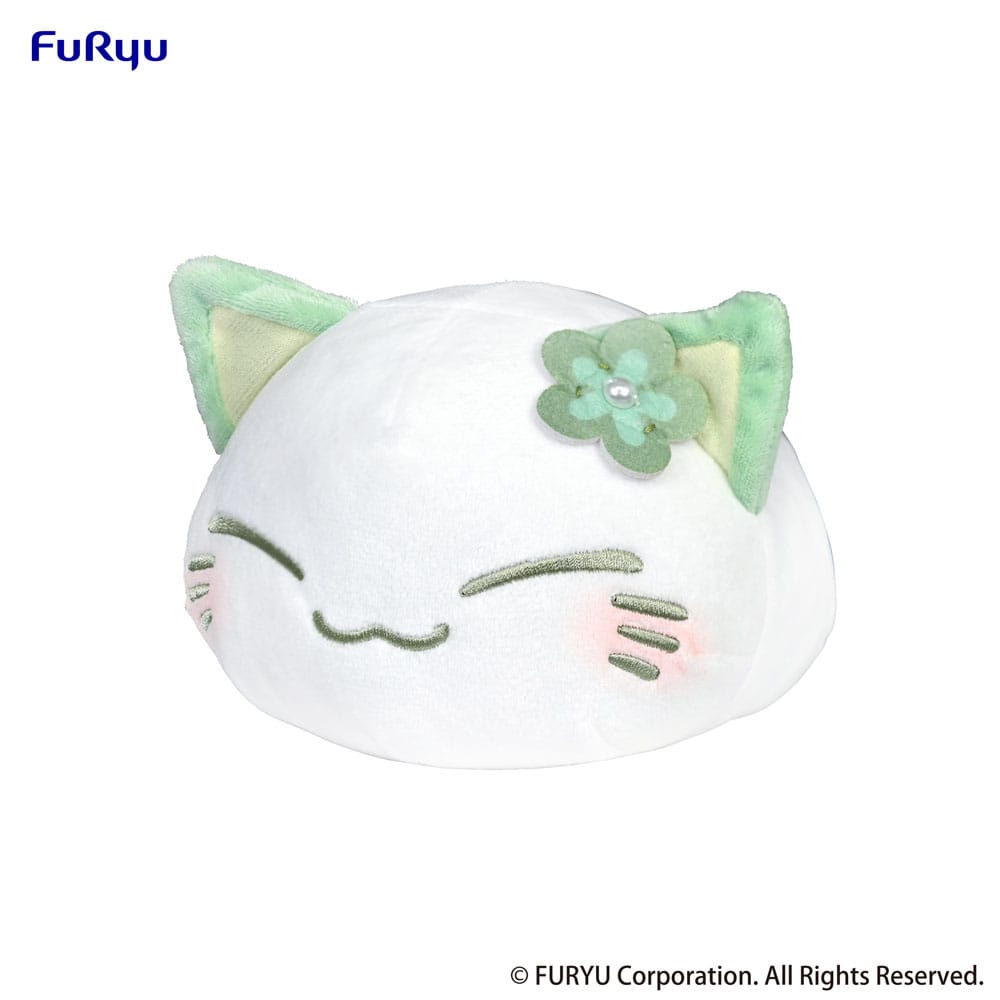 Nemuneko Cat Green 18 cm Plüschfigur