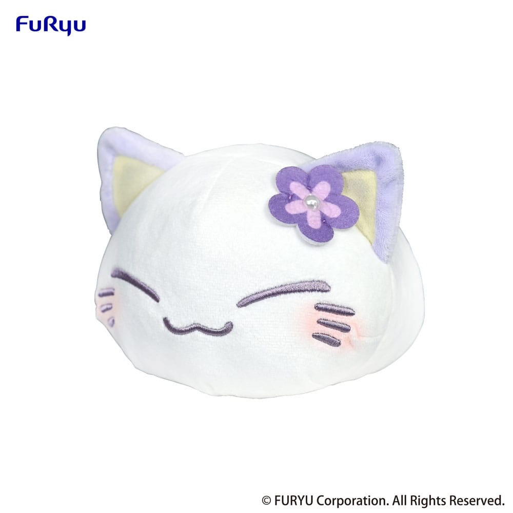 Nemuneko Cat Purple 18 cm Plüschfigur