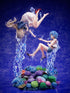 The Aquatope on White Sand 1/7 Kukuru & Fuka 34cm Statue Beschädigte OVP