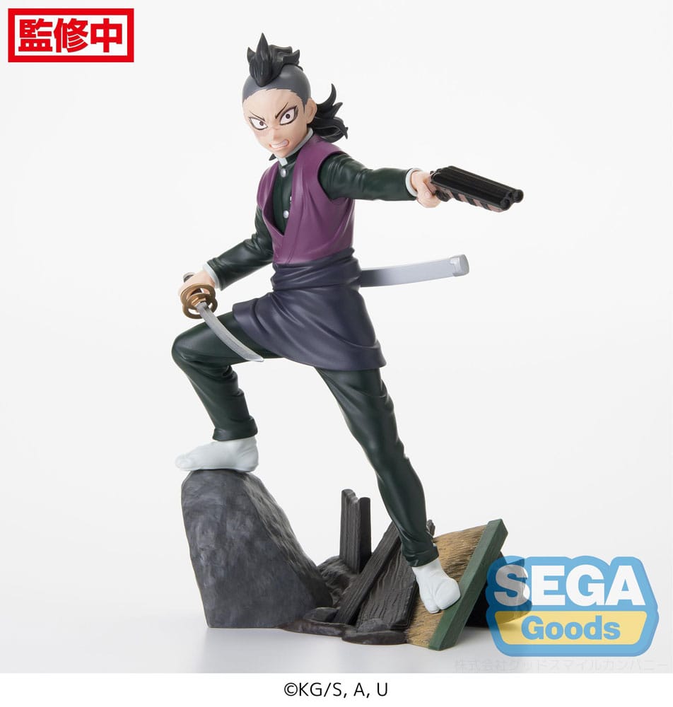 Demon Slayer Genya Xross Link 15cm Statue