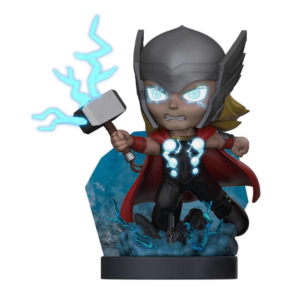 Marvel Superama Mini-Diorama Thor God Mode (Black Light) Exclusive Figur