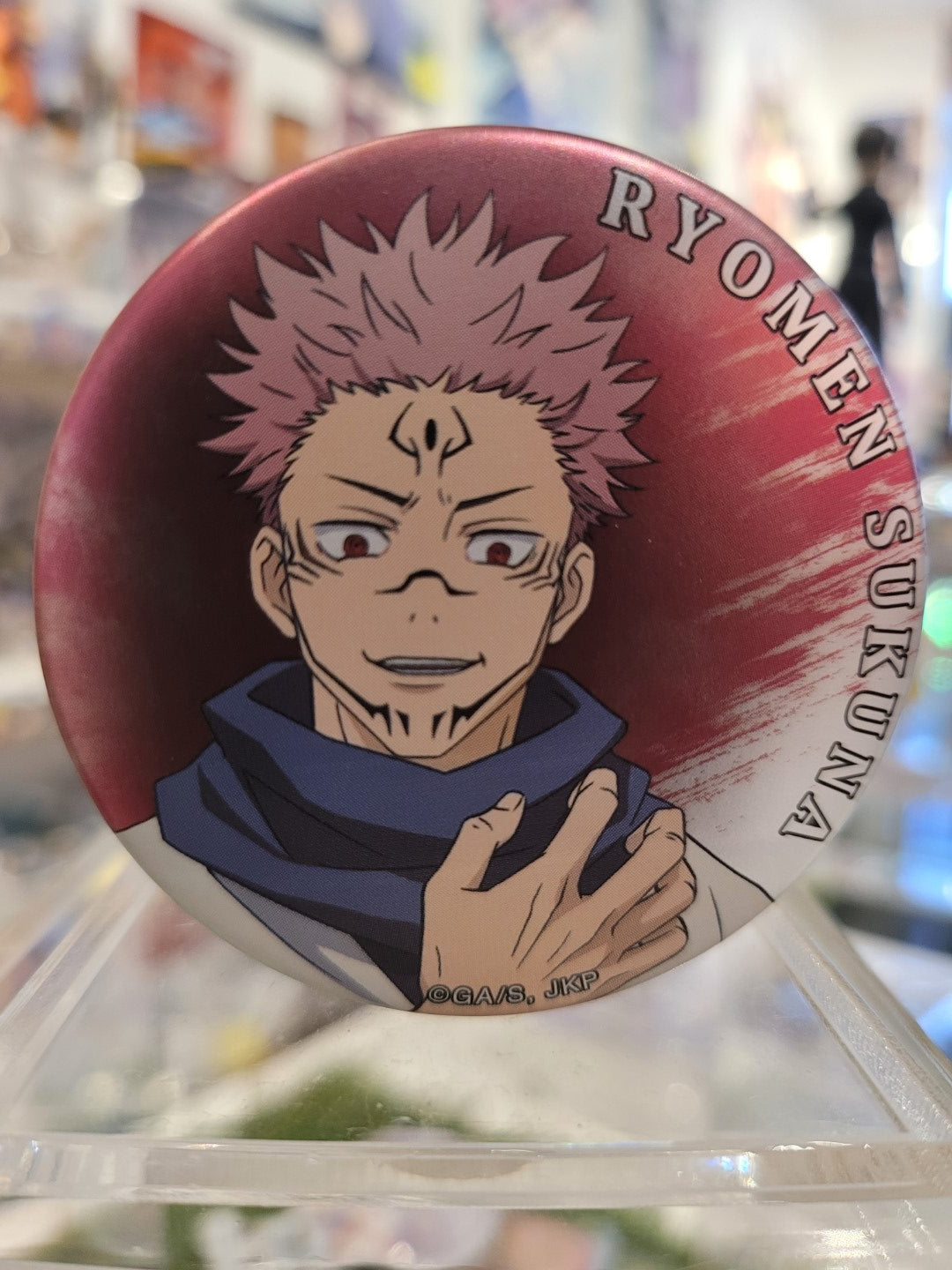 Jujutsu Kaisen Sukuna Button Nippon4U