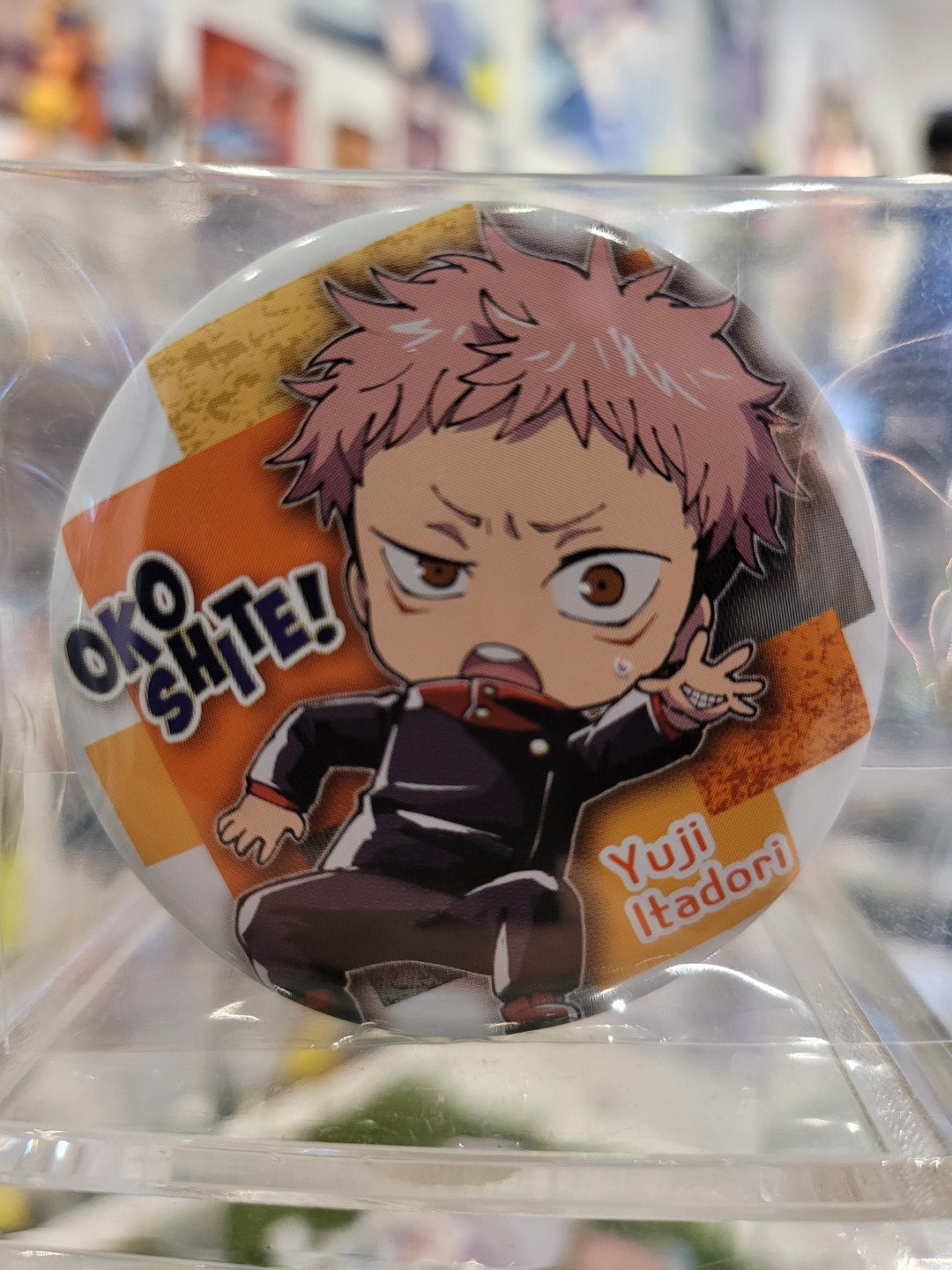 Jujutsu Kaisen Yuji Itadori Button Nippon4U