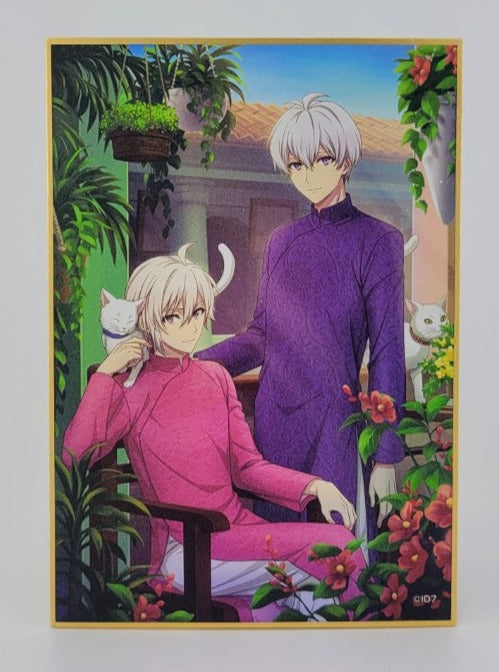 Idolish7 Tenn & Sogo schmales Shikishi